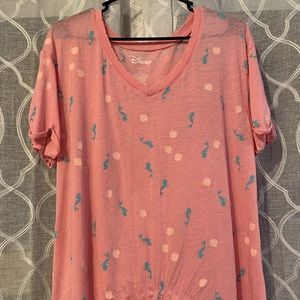 Little Mermaid Pink Shirt
